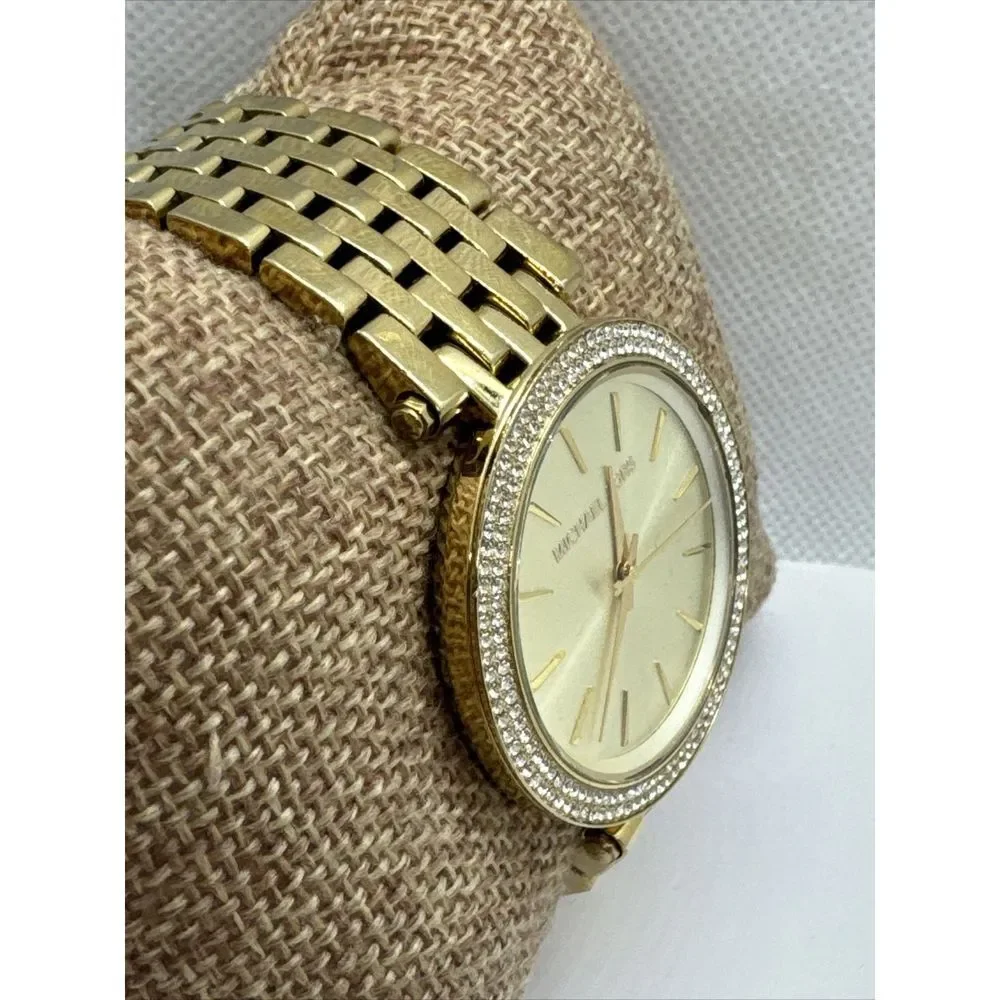Michael Kors Darci MK3191 Women's Gold Stainless Steel Analog Dial Watch JNA653